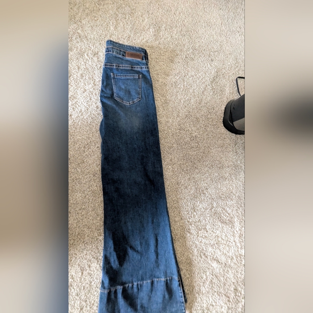 Rock & Roll Denim® Ladies Palazzo Flare Leg Jeans  - Picture 7 of 11